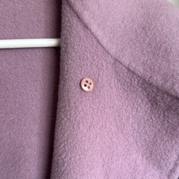 Talbots Lilac 80% Wool-Blend Coat - Size 4 - Picture 4 of 9